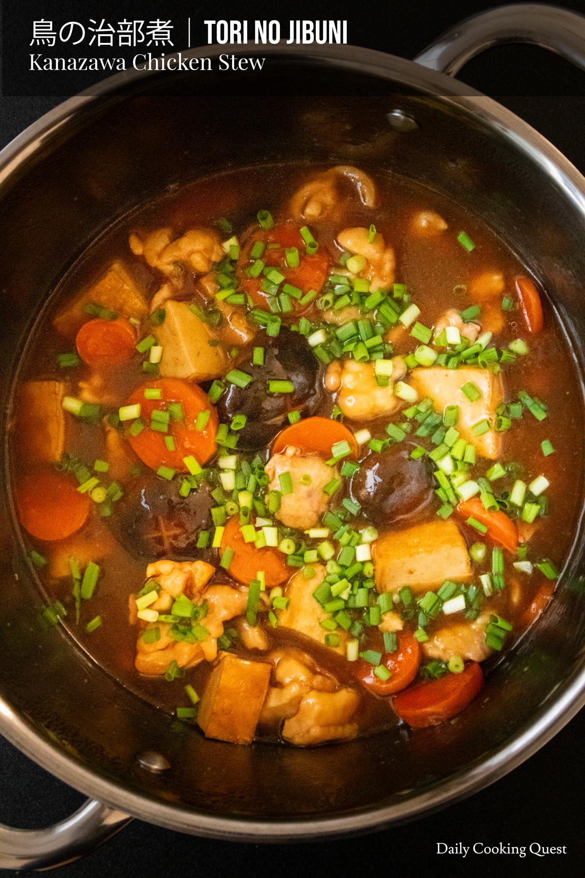 Tori no Jibuni: Stew Ayam Kanazawa yang Lezat dan Hangat