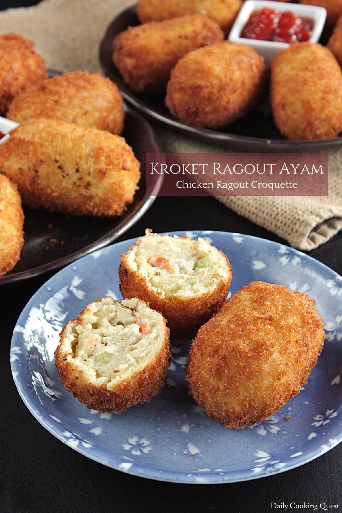 Kroket Ayam Ragout yang Lezat dan Menggugah Selera