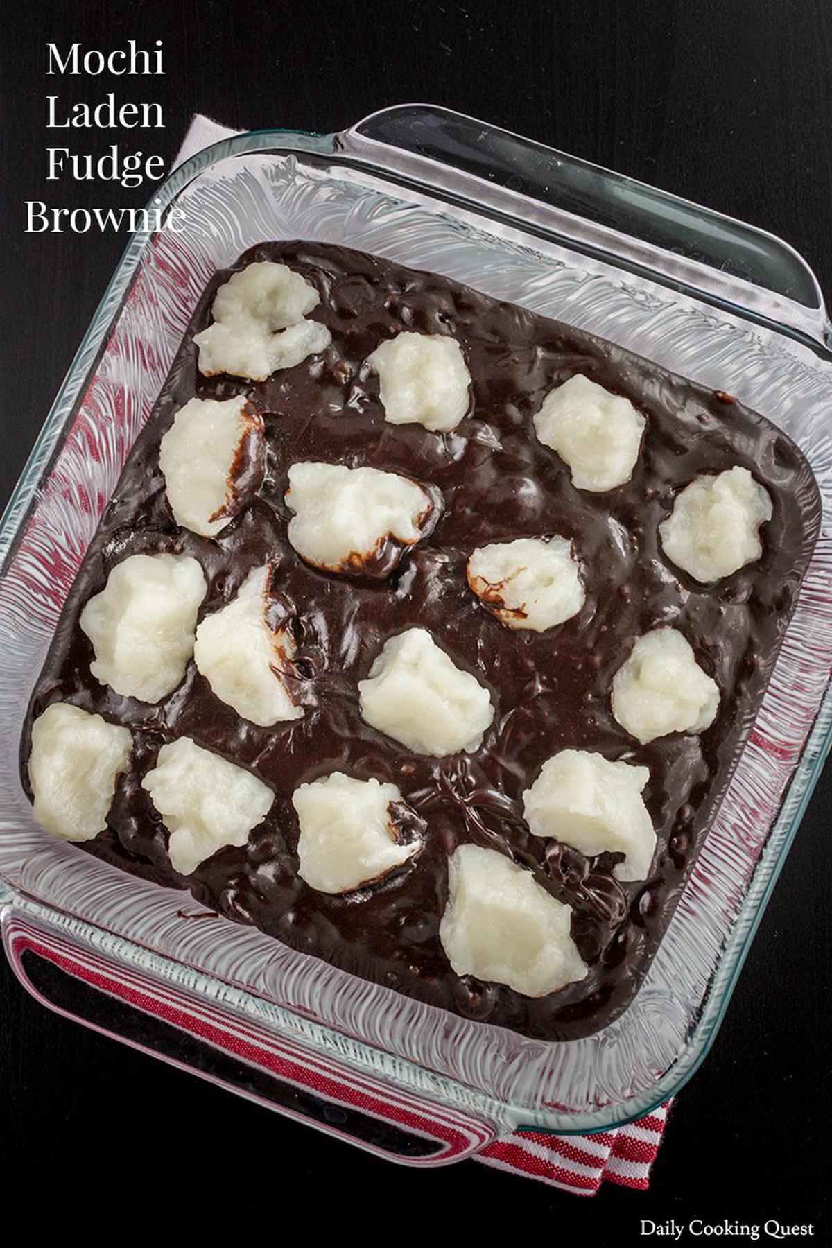 Fudge Brownie Mochi yang Lezat dan Menggugah Selera